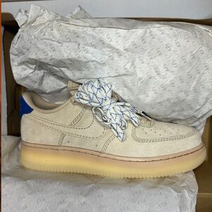 Nike Air Force 1 ‘07 LC - Grain / Deep Royal Blue Brand New in Box